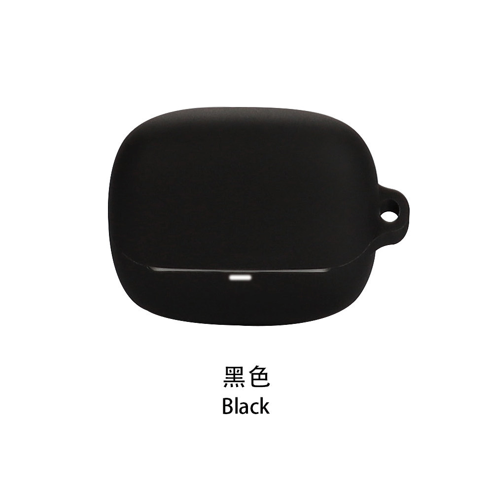 [Thời trang] Ốp lưng cho Tai nghe silicon màu trơn Baseus Bowie M2S / M2S Pro / MP1 Vỏ mềm có móc