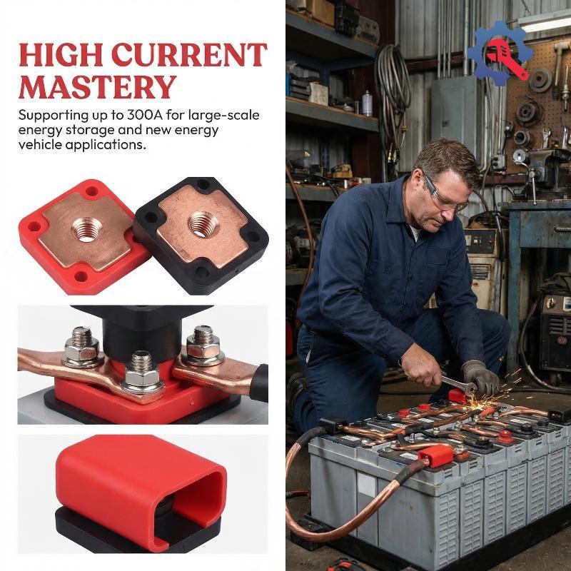 [AT] Áo thiết bị đầu cuối 100A 150A dành cho lưu trữ pin dòng điện cao Giải pháp đáng tin cậy cho hệ