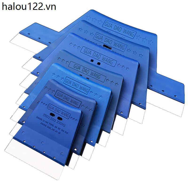 Thép không gỉ Scraper Scraper 13-50cm Scraper Putty Batch Wall Batch Grey Knife Scraper Large White 