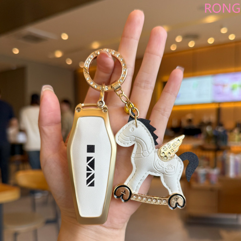 Thích Hợp Cho Chery Icar 03 Icar03 AIQAR EQ3 EQ7 EQ5 Hợp Kim Kẽm Chìa Khóa Ô Tô Da Cao Cấp Chìa Khóa