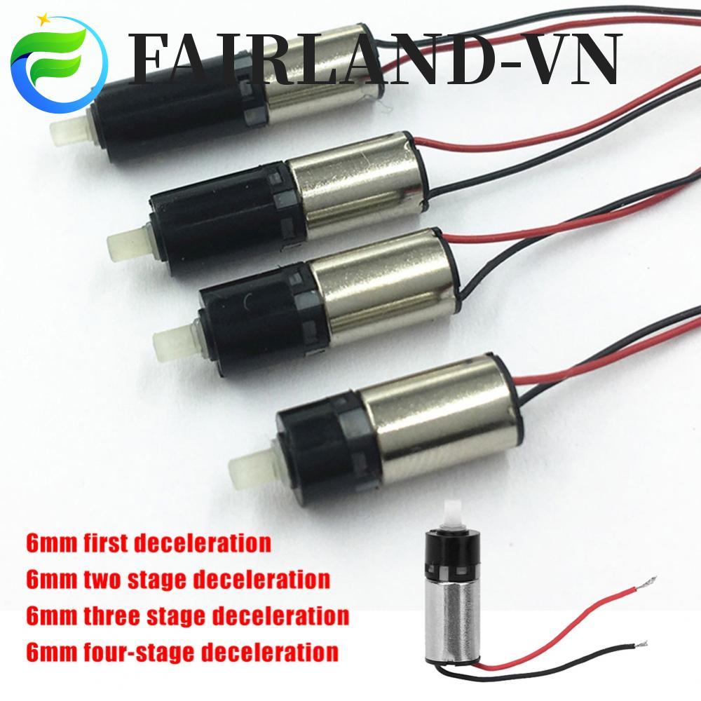 Động cơ bánh răng hành tinh 6mm 3V DC Coreless 1200RPM cho khung gầm Robot nhỏ