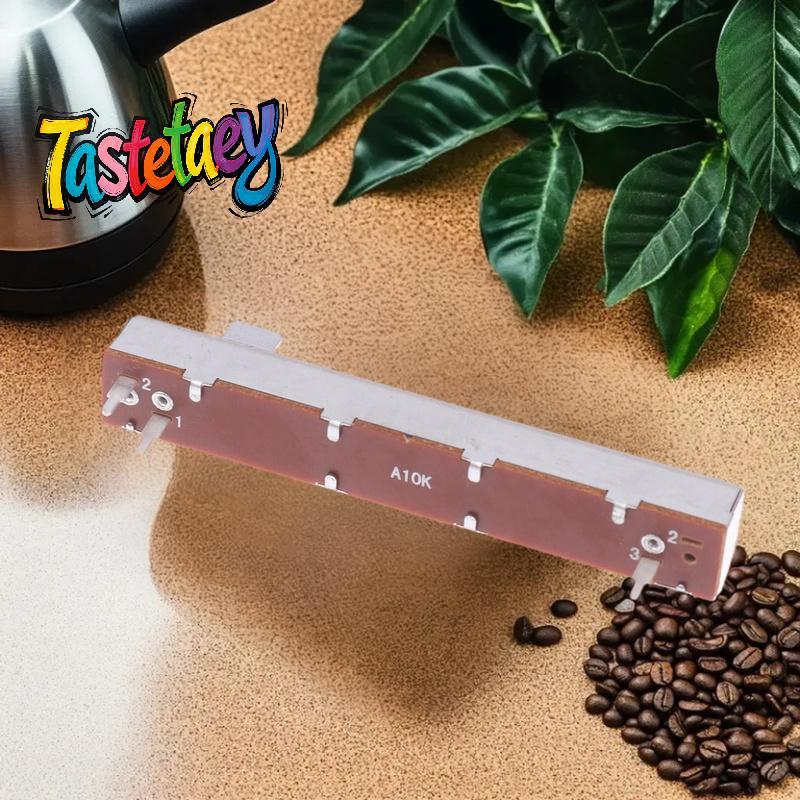 AdaChoi 88mm 3 chân Máy đo điện áp đơn A10K B10K Máy đo điện áp trượt thẳng Máy trộn kênh đơn Fader 