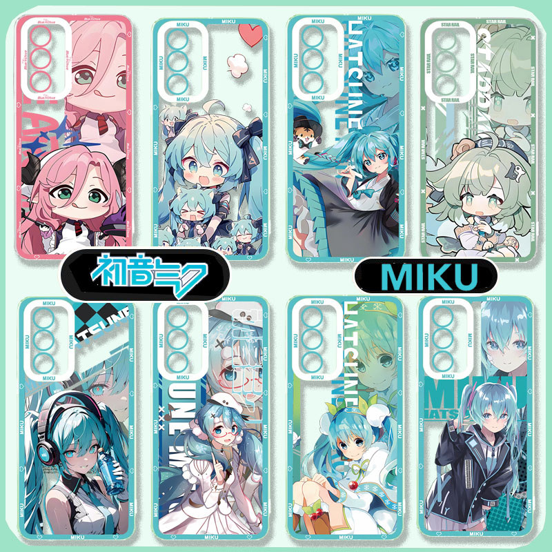 Ốp Lưng Cho Samsung Galaxy S26 Edge Ultra Plus S10 Note 20 10 Plus A57 A56 M54 F54 M23 M60 Hatsune M