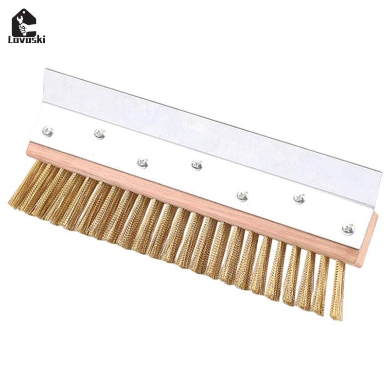 Đầu bàn chải lò nướng bánh Pizza đa chức năng Bộ dụng cụ làm sạch hiệu quả cho lò nướng Gas BBQ ngoà