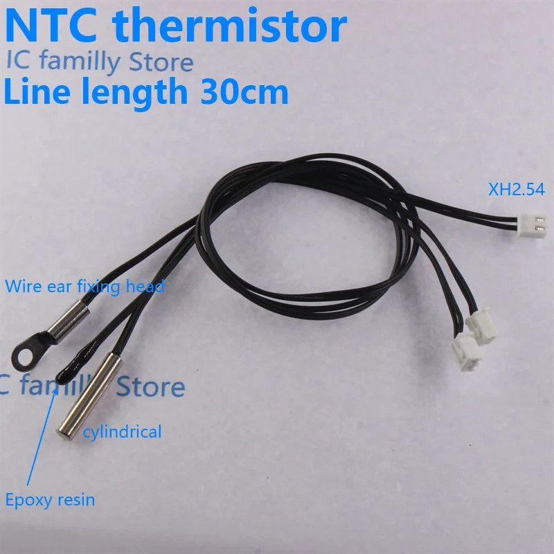 Điện trở NTC 5k 10k 15k 50k 100k B Value 3950 Cảm biến nhiệt độ kỹ thuật số cố định còn hàng ic UXLA