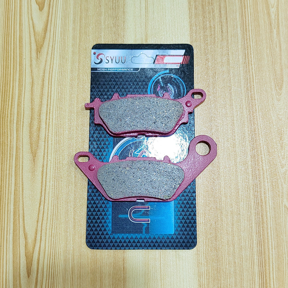 Thích hợp cho Haojue Pháo thép nhỏ KA125 / 150 / HJ125 / HJ150-22 Má phanh trước Tấm phanh đĩa gốm /