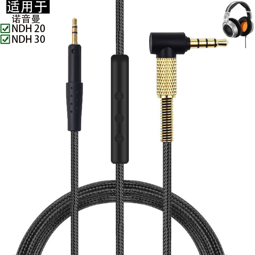 Thích hợp cho Neumann Neumann NDH 20 30 Tai Nghe Cáp Bện Cáp Tai Nghe Cáp Âm Thanh Cáp Nối Dài Sennh