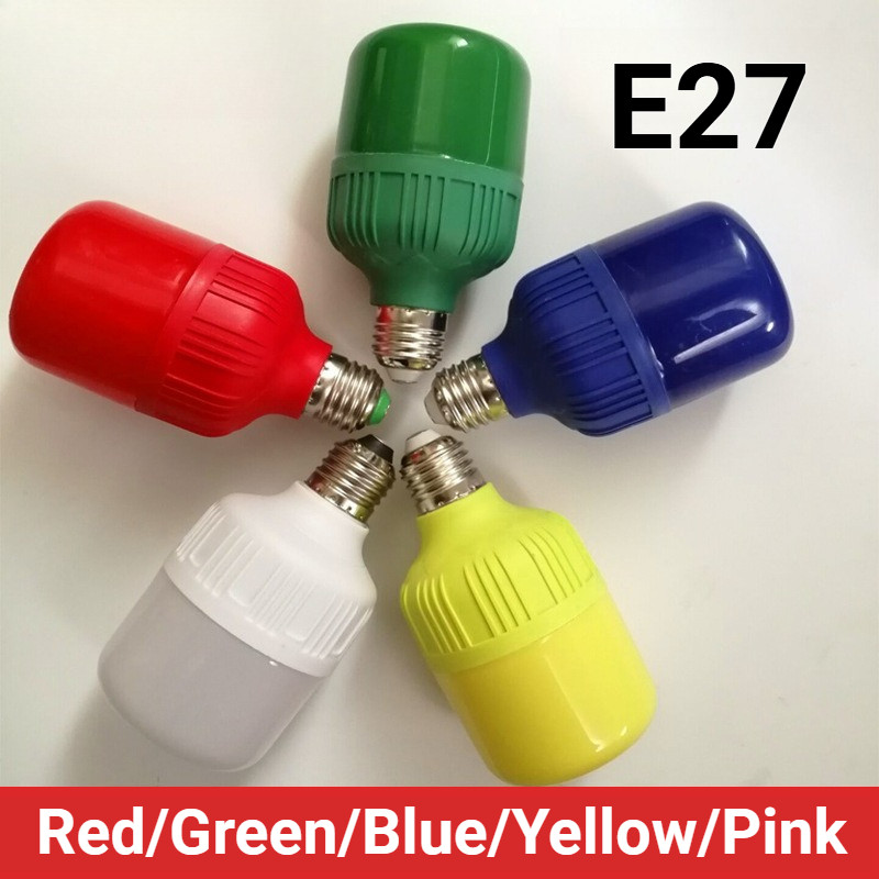 Đỏ / Xanh / Xanh / Vàng / Hồng Bóng Đèn E27 Bóng Đèn Led Bóng Đèn Led Màu 5W / 10W / 15W / 20W Bóng 