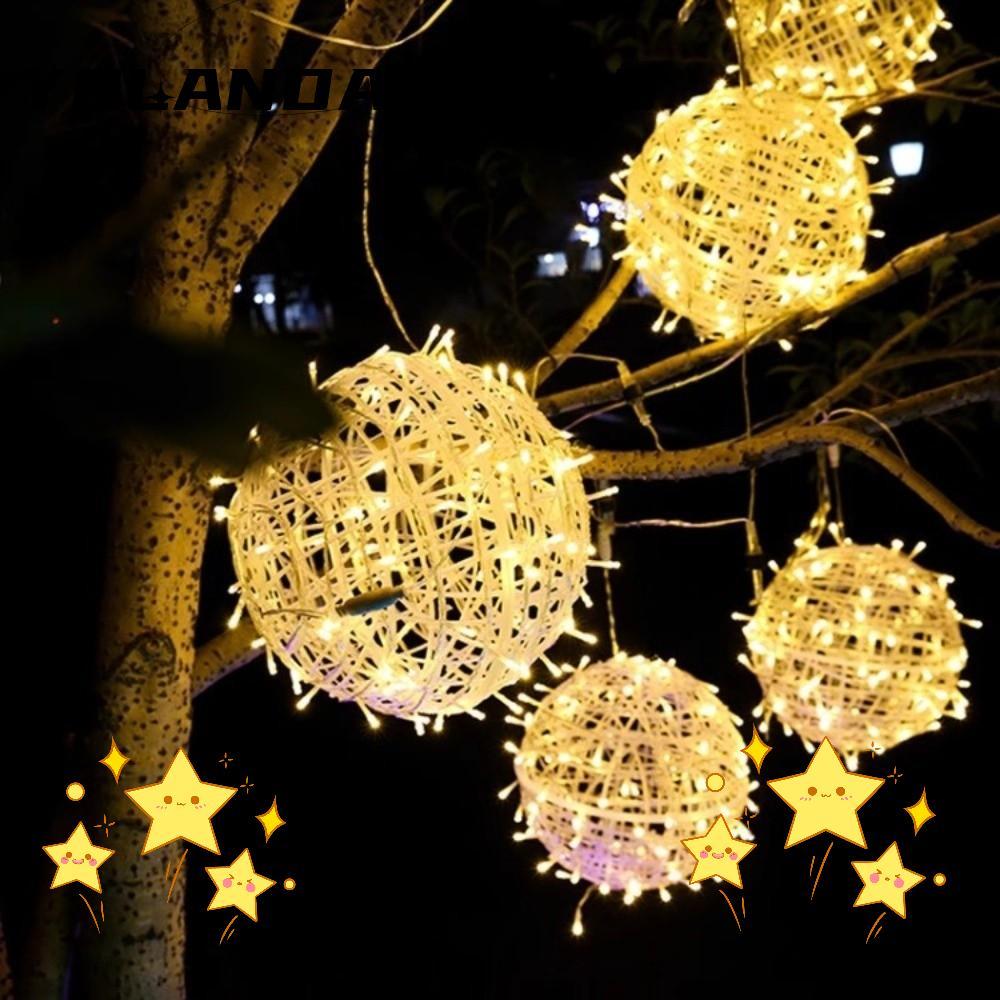 Đèn treo trang trí sân vườn YOLA, Bóng mây 220V Festoon Mây Bóng đèn, Đèn LED năm 20 / 28CM Ramadan 