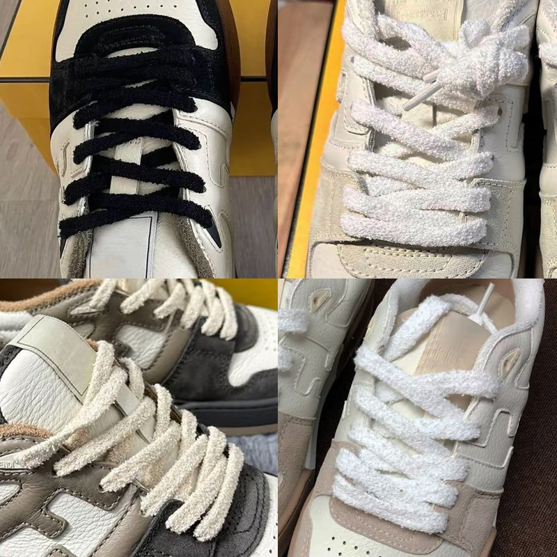 Dây Giày Thích Hợp Cho FENDI Match Ren-Up Giày Thể Thao Ren FENDI Nam Nữ Ban Sang Trọng Mềm Dây Giày