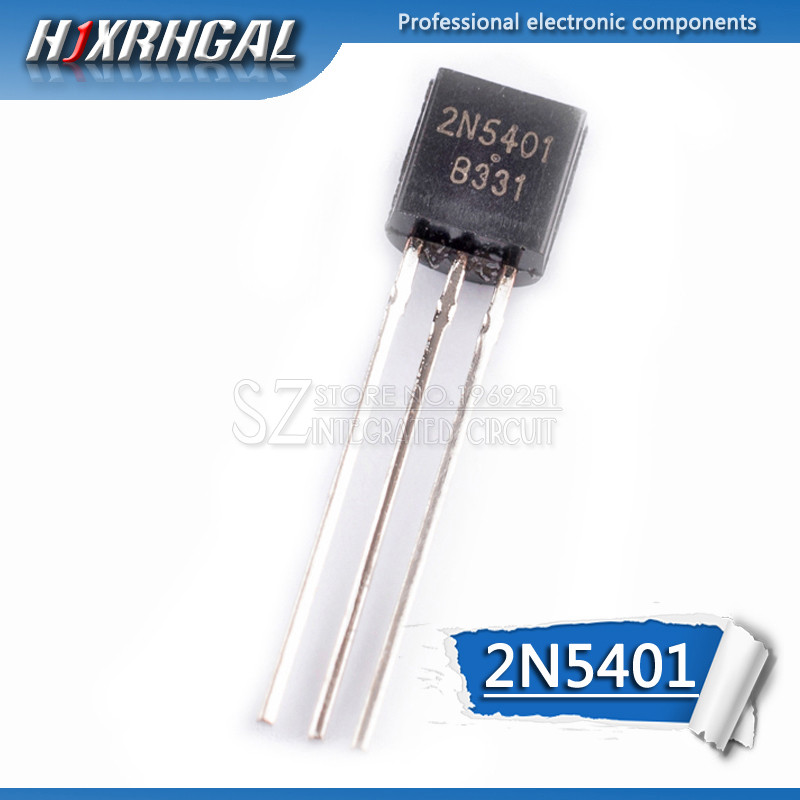 1 chiếc 2N5401 TO-92 5401 TO92 0.3A 160V PNP Transistor