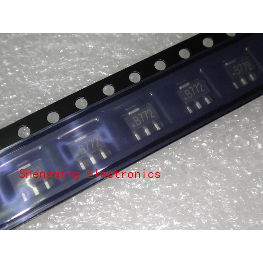 100 chiếc bóng bán dẫn 2SB772 B772 SOT-89 PNP