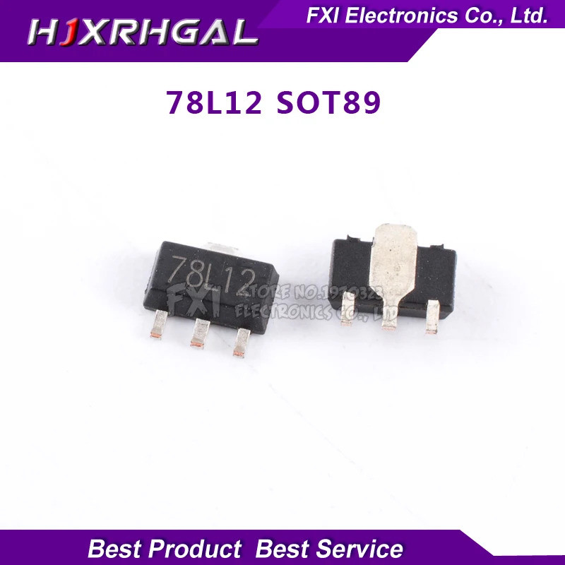 Bộ điều chỉnh ba đầu 78L12 SOT 89 SMD 12V