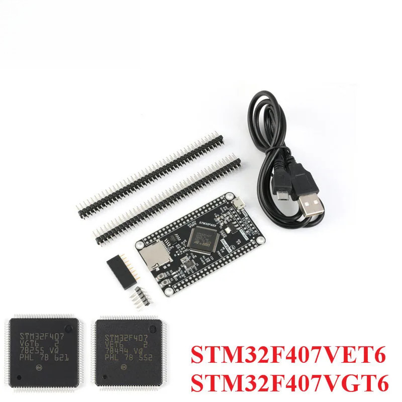 STM32F407VET6 STM32F407VGT6 STM32 F407VET6 F407VGT6 Hệ thống lõi học tập Bảng chip STM32F407 Ban phá