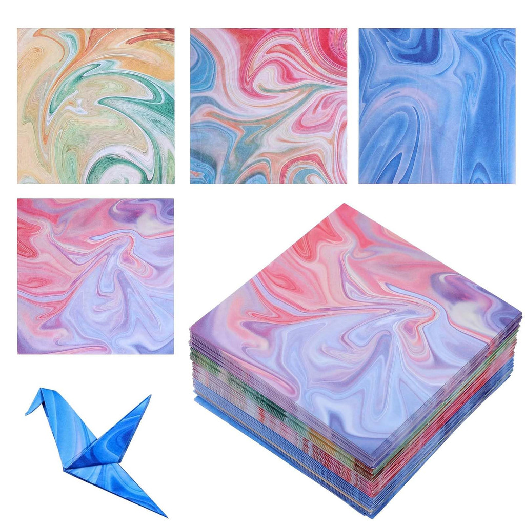 [Trực tiếp từ Nhật Bản]PAVIKE giấy origami dễ thương, bộ giấy origami 400 tờ, giấy hoa, giấy washi, 