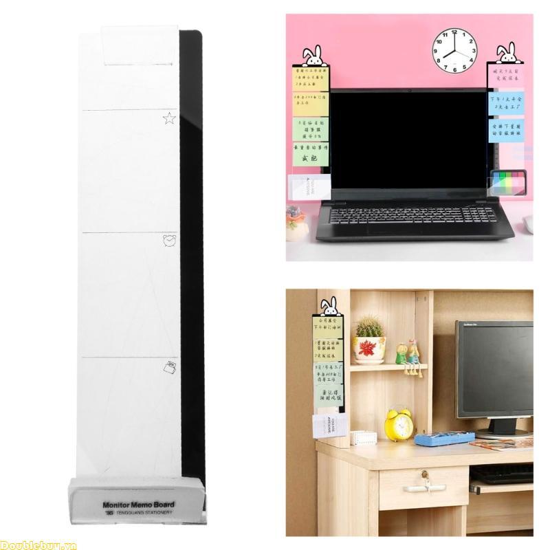 Doublebuy Monitor Sticky Note Monitor Message Board Nhắc nhở cho màn hình máy tính