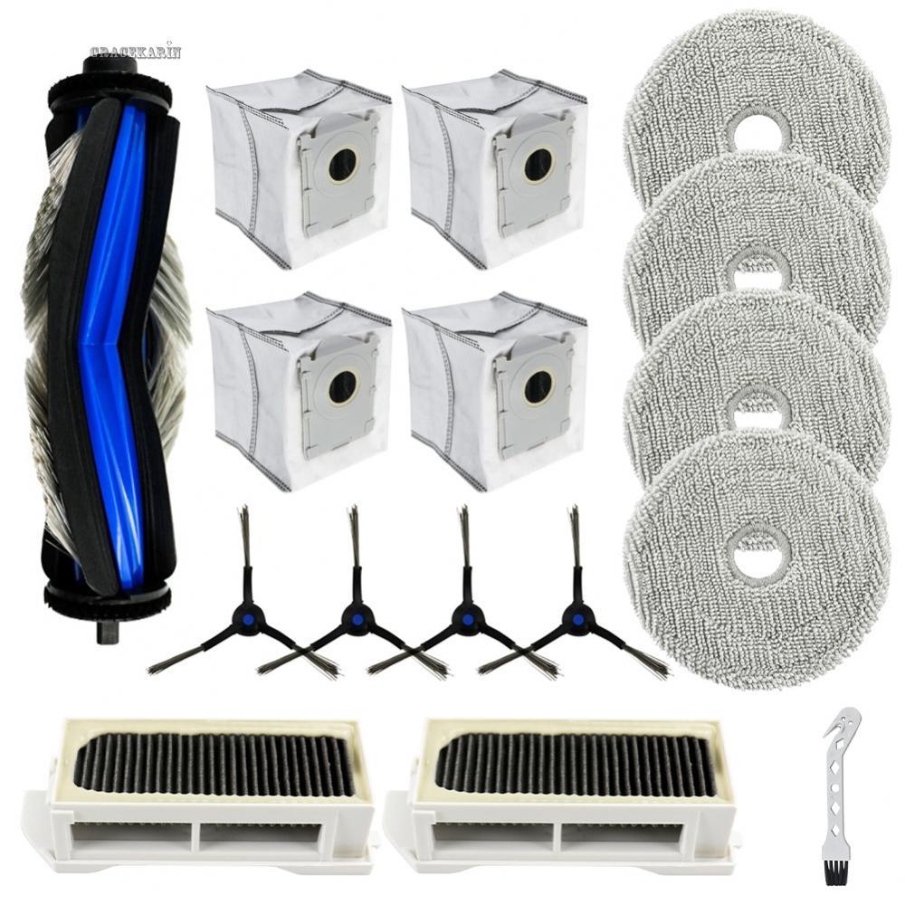 Bộ cọ bên chính cho ECOVACS cho Deebot cho máy hút bụi Robot Mini