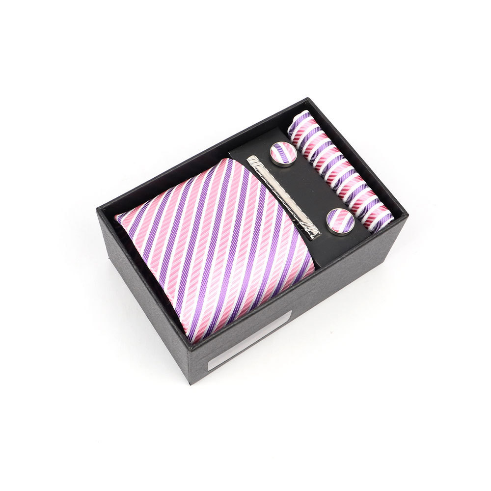 Thắt lưng nam kinh doanh cao cấpjacquard thêu, phù hợp làm hộp quà cưới với dịch vụ tùy chỉnh logo