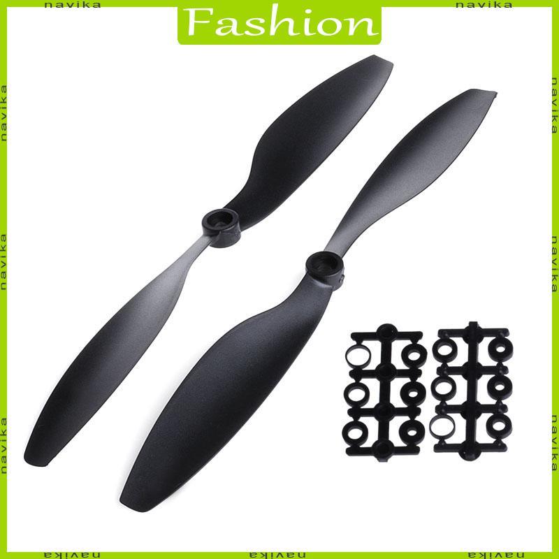 NA 1 Cặp 1045 10x4 5 CW Cánh Quạt CCW Cho RC Multicopter F450 Quadcopter Đen