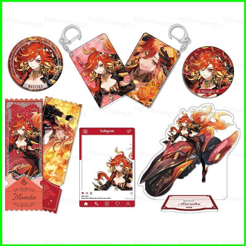 HT3 Genshin Impact Mavuika Gaming Ngoại vi Quà tặng Ngày lễ tình nhân cho bộ sưu tập bạn gái TH3