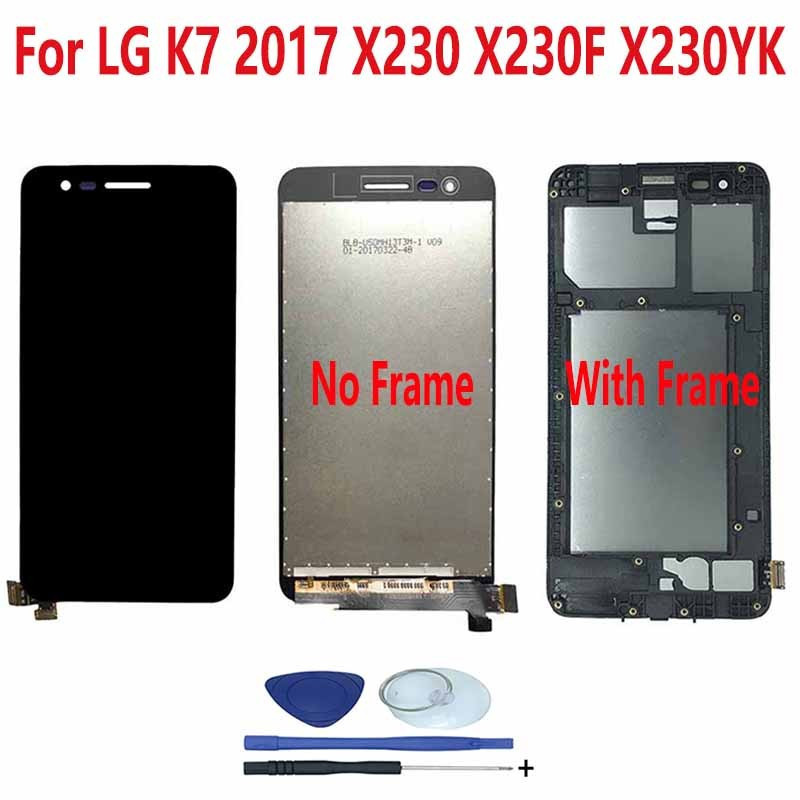 Dành Cho LG K7 2017 X230 X230F X230YK X230i X230K X230H X230DSF k7i Màn Hình LCD Bộ Số Hóa Cảm Ứng