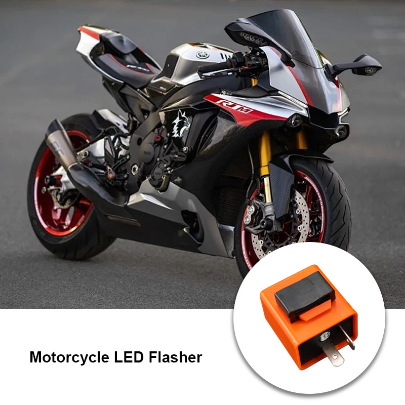 GOODLETI [VG517] Cục chớp xinhan flasher điện tử điều chỉnh tốc độ nháy chế độ hazard cho xe máy xe 