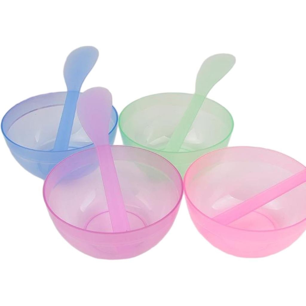 Bộ nấu ăn ống hút T Beauty Beauty Tool Set Mask Bowl / Stick Beauty Tool diy Mask Bowl