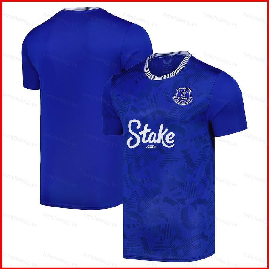Áo Thun CLB Everton NhàAway 2024-2025, Cho Trẻ Em vàNgười Lớn Plus Size