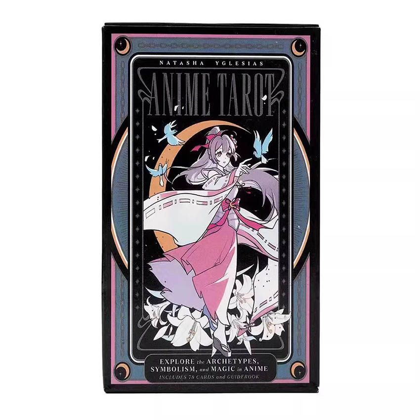 [Hàng có sẵn] 10.3 * 6cm Anime Tarot Card Tiếng Anh Board Game Card Game Anime Tarot Party Leisure G
