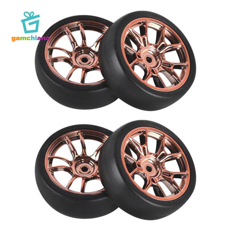 Gamchiano 4 Miếng RC Drift Lốp Chống Mài Mòn Thay Thế Cho Xe RC Drift 1 / 18