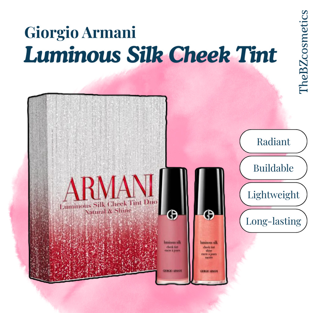 Má hồng kem Armani Beauty Luminous Silk Cheek Tint Blush (40$)- BILL US