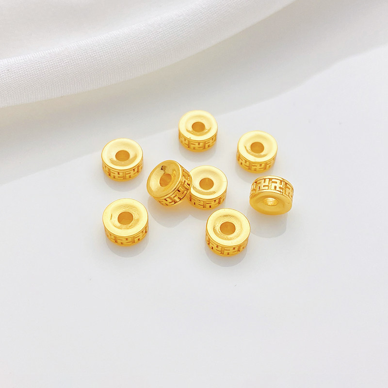 Miếng Đệm Hạt Bảo Quản Họa Tiết Kazi Tròn - DIY Phụ Kiện