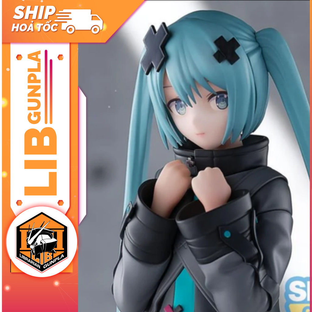 Mô hình nhân vật Figure SEGA - Luminasta - Hatsune Miku - COLORFUL STAGE Shuttered SEKAI Ver