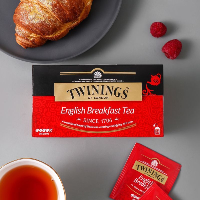Twinings Twinings Tiếng Anh Ăn Sáng Trà Đen 25 Miếng 50g Assam Trà Sữa Trà Túi Trà Trà Nhập Khẩu 1.2