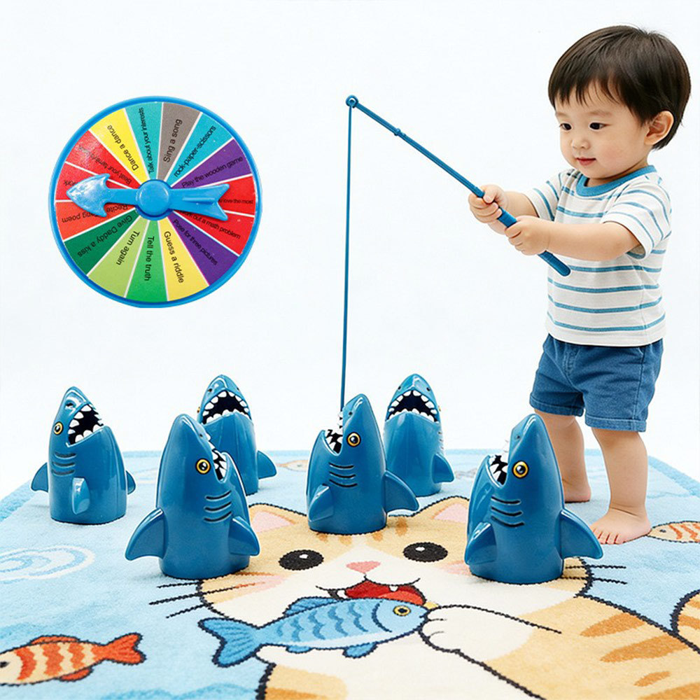 Creative Fishing Catch Game Desktop Interactive Games Fishing Game Toys for Kids