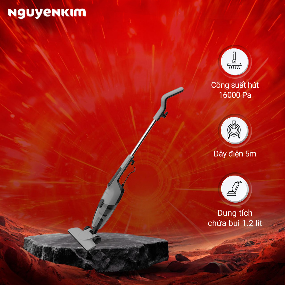 [Mới 2025] Máy hút bụi cầm tay Deerma DX120C