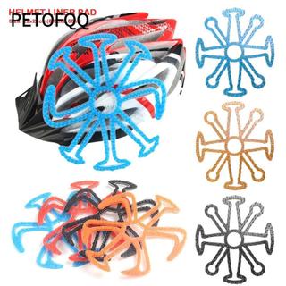 Petofqq Xe Đạp Đi Mũ Bảo Hiểm Miếng Lót, Phụ Kiện Mũ Bảo Hiểm Linh Hoạt Thoáng Khí Miếng Lót Mũ Bảo Hiểm, Bền Chống Biến Dạng Xe Đạp Xe Máy Điện Ô Tô Silicon Thông Gió