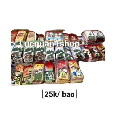 (20 mẫu) tệp 10 bao lixi tết 2026 hình chibi siêu nét loại đẹp