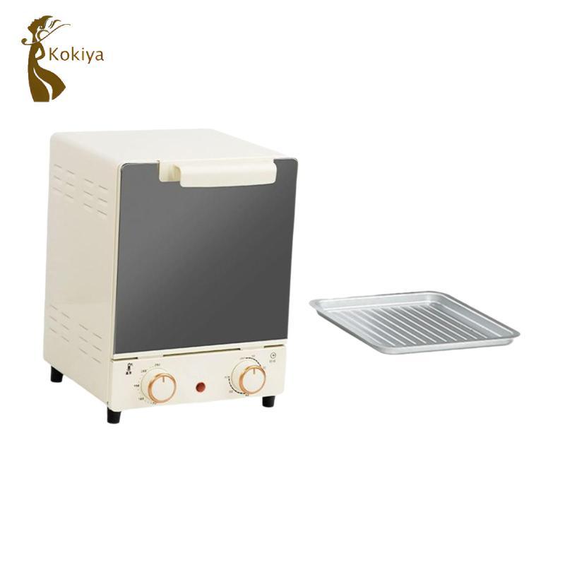 Lò Nướng Mini Điện Thương Mại Lò Nướng Pizza Inox Có Thể Điều Chỉnh Nhiệt Độ Lò Nướng Di Động Để Nấu Bánh Mì Bánh Pretzels Bánh