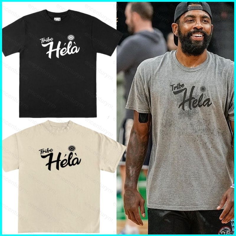 GN NBA Kyrie Irving bóng rổ thể thao Dallas Mavericks Tribe Hela áo thun mùa hè tay ngắn hàng đầu NG