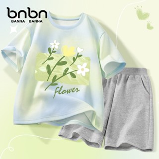 Bộ đồ thời trang bé gái, Quần Short tay ngắn có dây buộc, Cotton nguyên chất, thích hợp cho trẻ em từ 3-14 tuổi