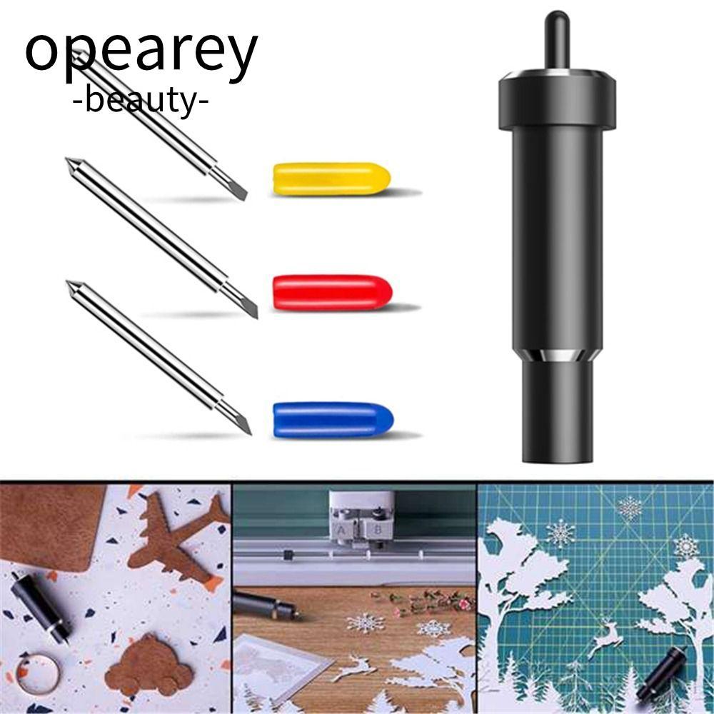 Lưỡi cắt sâu OPEAREY, Lưỡi cắt kim loại thay thế, Lưỡi cắt Vinyl mịn 30 45 60 độ cho Cricut Explore 