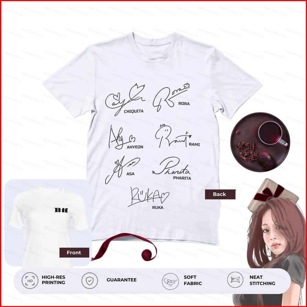 Áo Thun K-Pop BabyMonster Pharita Rora Ahyeon Asa Ruka - Merchandise Fan Club