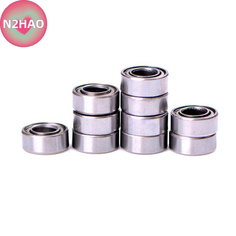 N2HAO 10 chiếc MR105ZZ L-1050 MR105 Vòng bi rãnh sâu 5x10x4 mm thu nhỏMR105ZZ Vòng bi ABEC-1 n