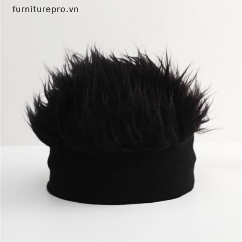 Mũ Tóc Giả Ngộ Nghĩnh Cho Nữ - Phong Cách Streetwear Hip Hop và Mũ Beanies Spike