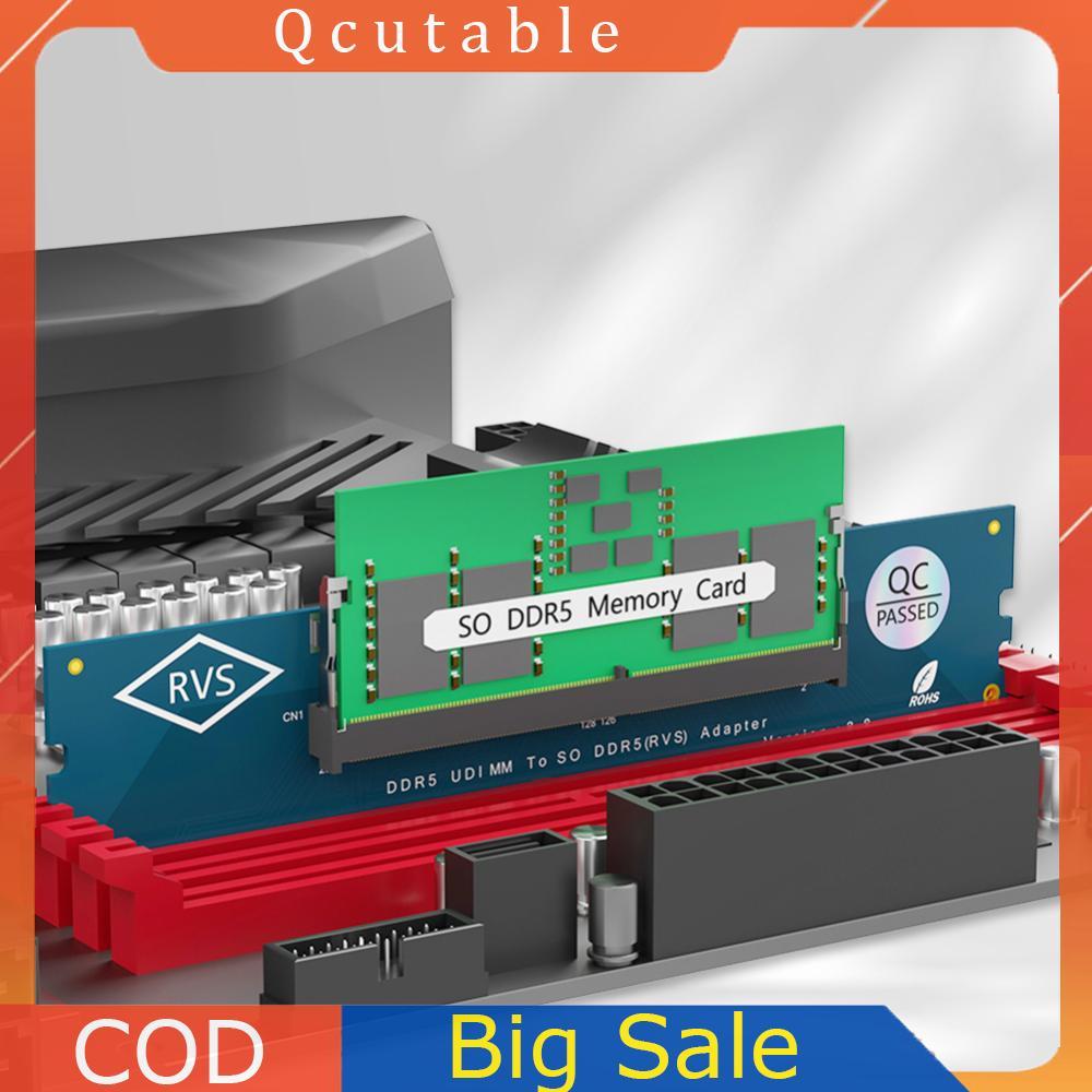 Laptop SO DDR5 RAM Sang Máy Tính Để Bàn DDR5 U-DIMM Adapter DDR5 SO-DIMM Chơi Game Laptop RAM Mô-đun