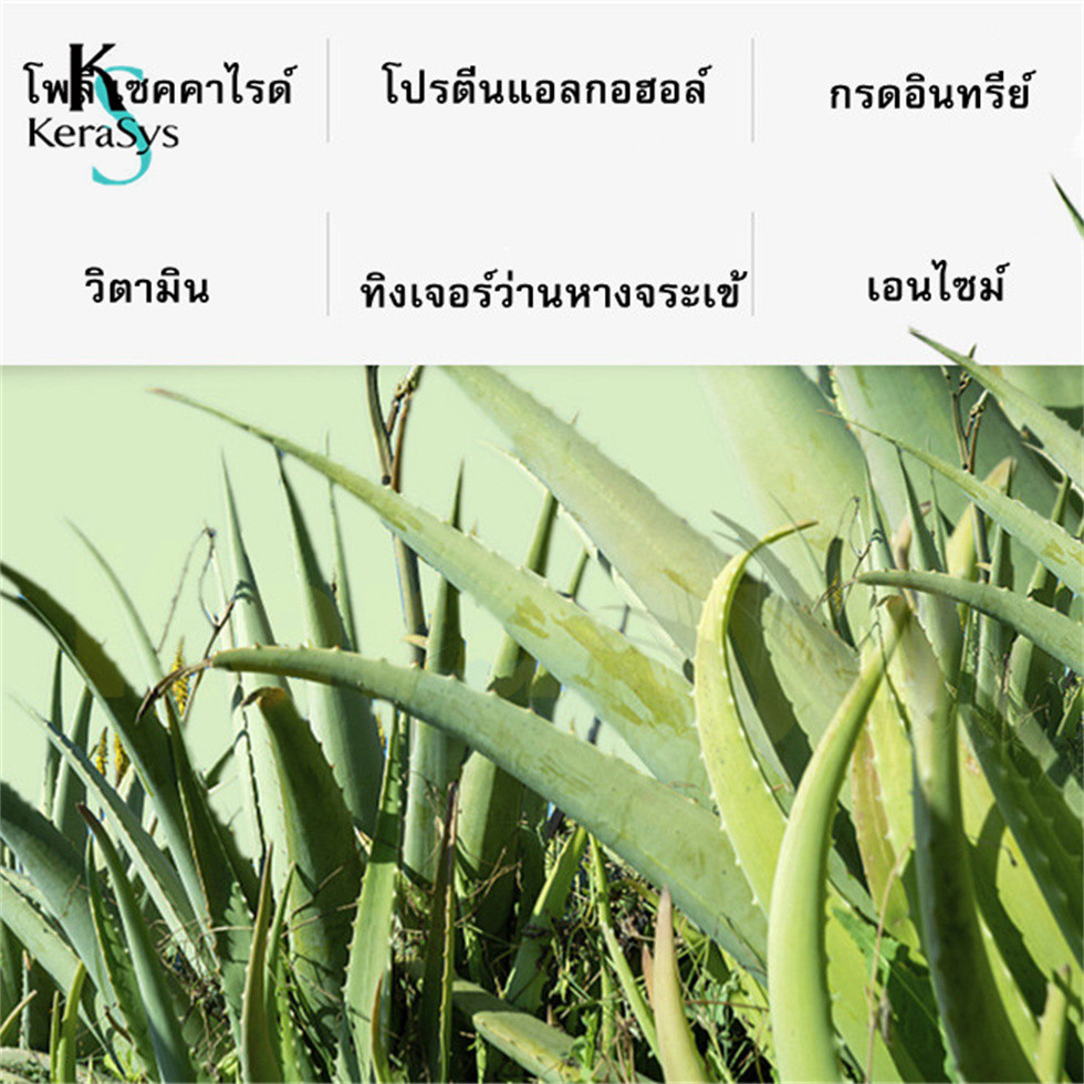 KeraSys Aloe Vera Gel Aloe Vera Gel Aloe Vera Không làm tắc nghẽn lỗ chân lông. Thêm độ ẩm Giảm viêm