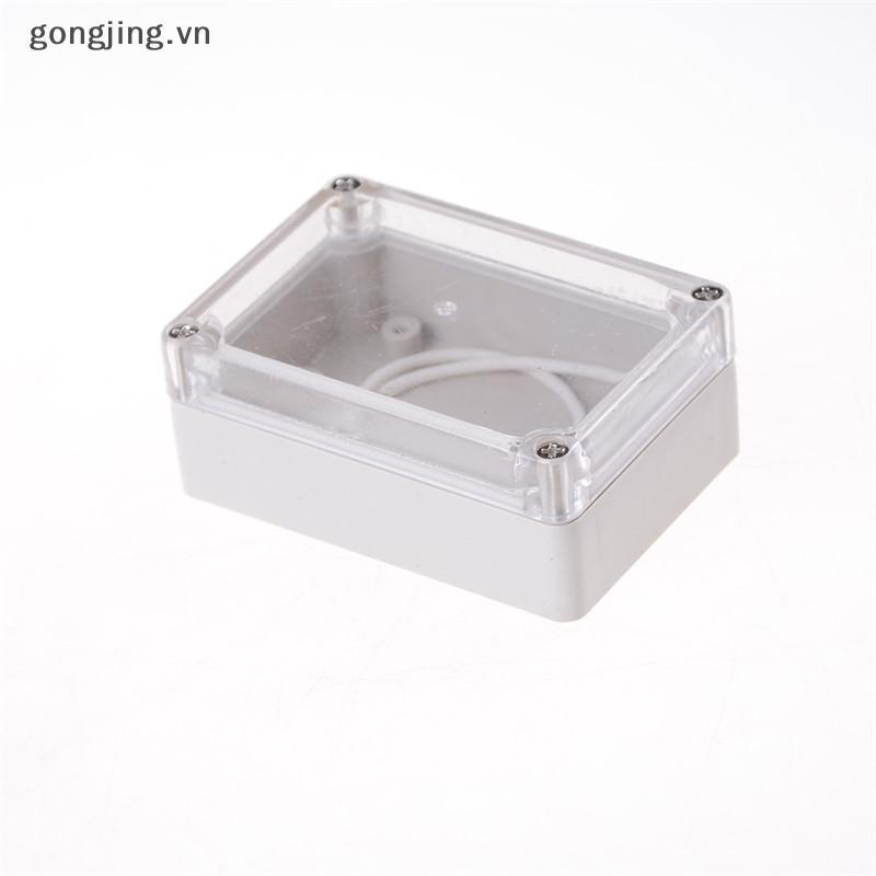 Gongjing 85x58x33 Vỏ trong suốt chống thấm nước Cáp điện tử Hộp dự án Vỏ bọc VN