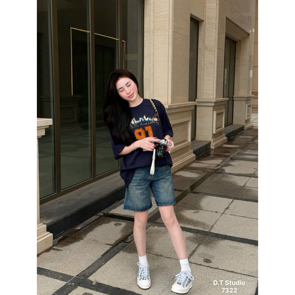 220DT9255 Quần jean ngố WgWe“𝐐𝐮𝐢𝐧.𝐒𝐭𝐲𝐥𝐞 7322