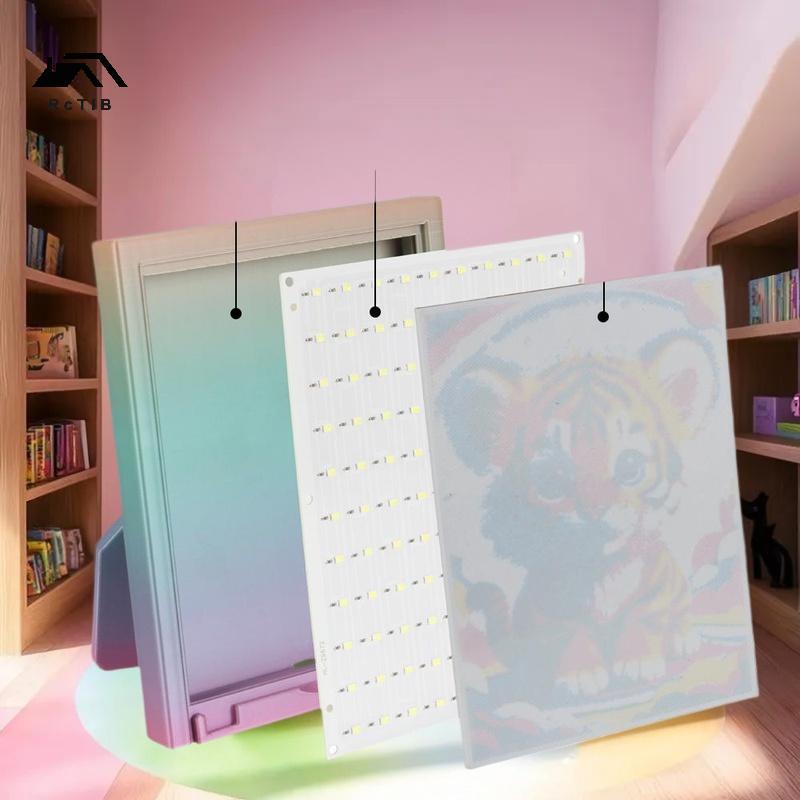 < RcTlB > 1 Bộ Gói Lithophane Cơ Bản PLA Hình Ảnh Lithophane In 3D Cho Bambu Lab Bảng Led Lithophane